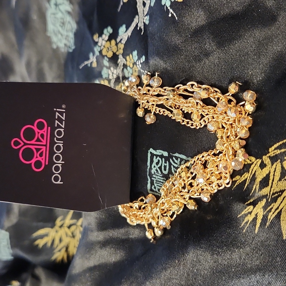 Paparazzi Gold Beaded Chain Bracelet